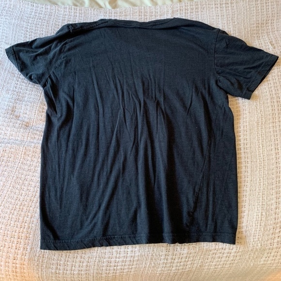 𝅺h&m And Apt 9 T-Shirt Bundle Blue Crewneck And B-Neck Short Sleeve M/L (1301) - Picture 7 of 10